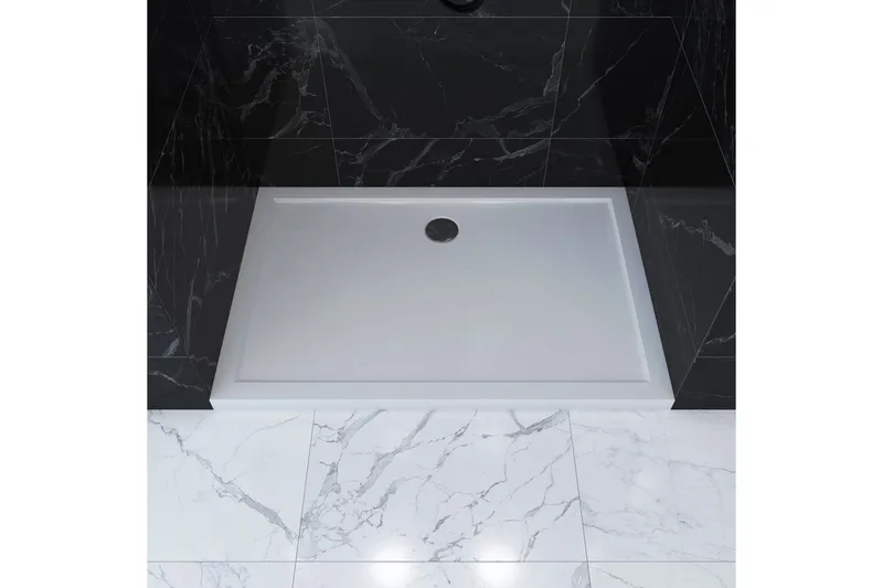 Gyttorp Duschkar 90x120 cm - Vit - Hus & renovering - Kök & bad - Badrum - Duscharmatur & dusch tillbehör - Duschkar