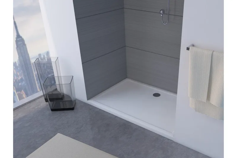 Gyttorp Duschkar 90x140 cm, Vit