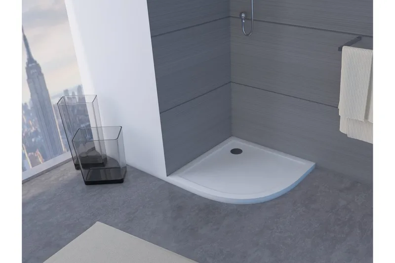 Gyttorp Duschkar 90x90 cm, Vit