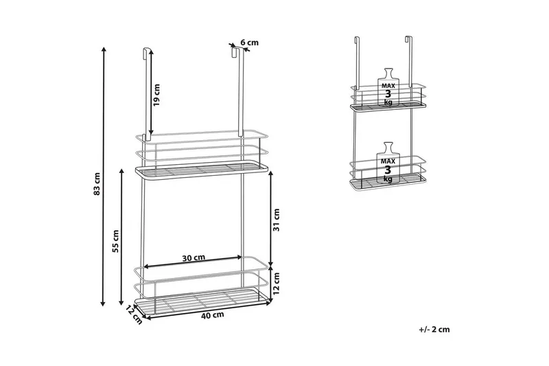 Hänghylla Tayasu - Hus & renovering - Kök & bad - Badrum - Badrumsmöbler & badrumsinredning - Badrumshylla