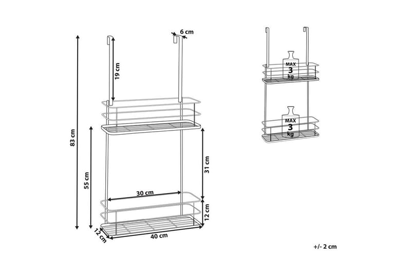 Hänghylla Tayasu - Hus & renovering - Kök & bad - Badrum - Badrumsmöbler & badrumsinredning - Badrumshylla