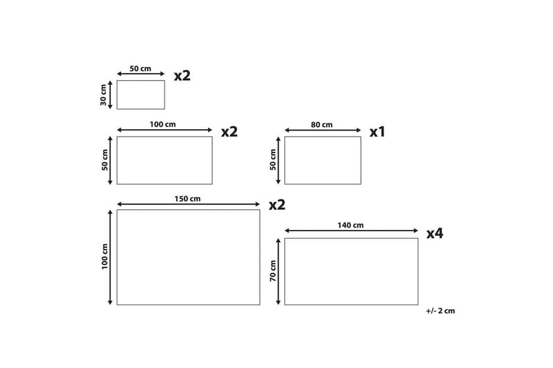 Handduk Areora set om 11 Taupe - Taupe - Hus & renovering - Kök & bad - Badrum - Badrumstillbehör