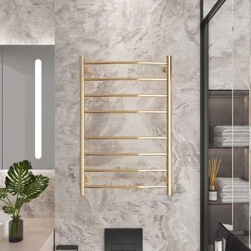 Elektrisk handdukstork 52x78x12,5cm | Guld - Hus & renovering - Kök & bad - Badrum - Handdukstorkar - Handdukstork el