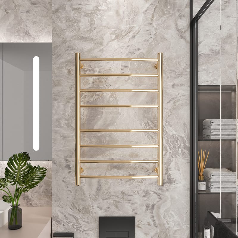 Elektrisk handdukstork 52x78x12,5cm | Guld, undefined