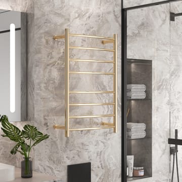 Elektrisk handdukstork 52x78x12,5cm | Guld - Hus & renovering - Kök & bad - Badrum - Handdukstorkar - Handdukstork el