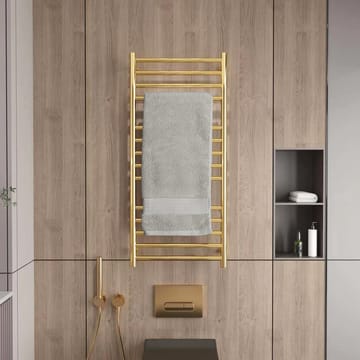 Handdukstork, 9006G, 110x52x12cm, Gold - Hus & renovering - Kök & bad - Badrum - Handdukstorkar - Handdukstork el