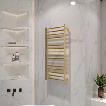Handdukstork, 9006G, 110x52x12cm, Gold - Hus & renovering - Kök & bad - Badrum - Handdukstorkar - Handdukstork el