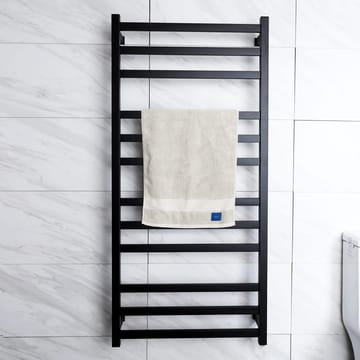 Handdukstork, svart, SC07B, 1320x670x80 - Hus & renovering - Kök & bad - Badrum - Handdukstorkar - Handdukstork el