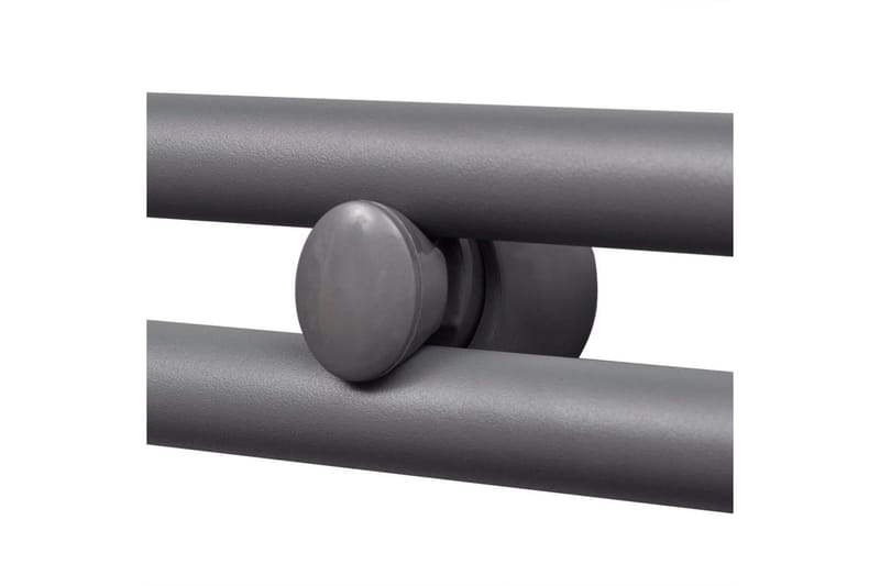 Handdukstork centralvärme element rak grå 500x764 mm - Grå - Hus & renovering - Kök & bad - Badrum - Badrumstillbehör