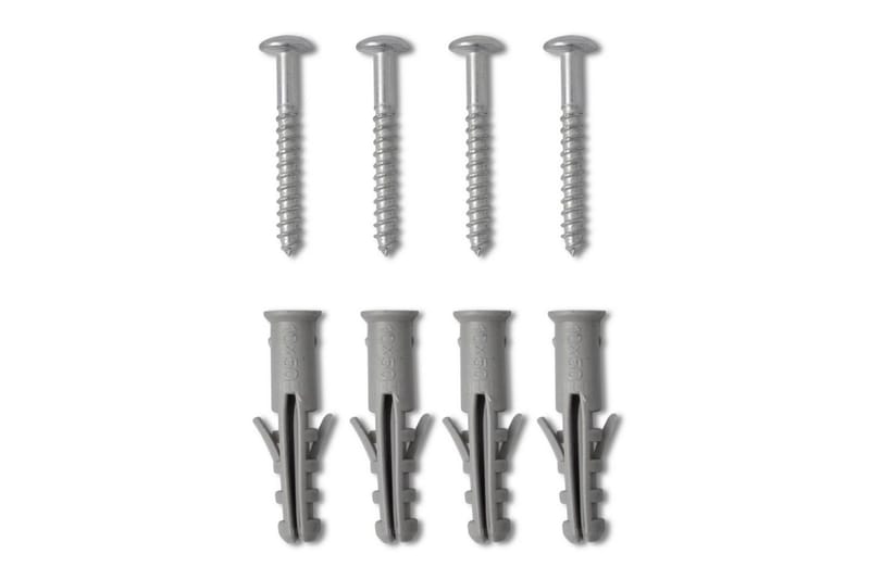 Handdukstork centralvärme element rak grå 500x764 mm - Grå - Hus & renovering - Kök & bad - Badrum - Badrumstillbehör