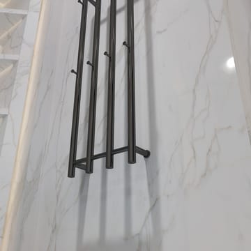 Towel heater, black - RH05B - Hus & renovering - Kök & bad - Badrum - Handdukstorkar - Handdukstork el