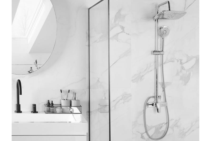 Howick Duschset med Takdusch - Silver - Hus & renovering - Kök & bad - Badrum - Duscharmatur & dusch tillbehör