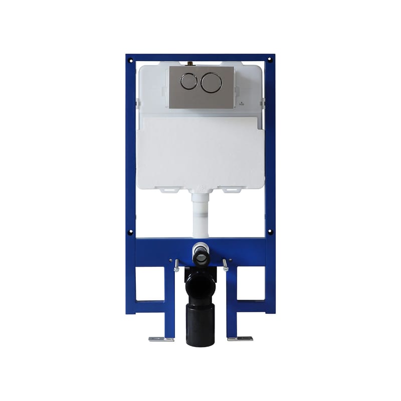 Inbyggnad för vägghängd toalett, undefined