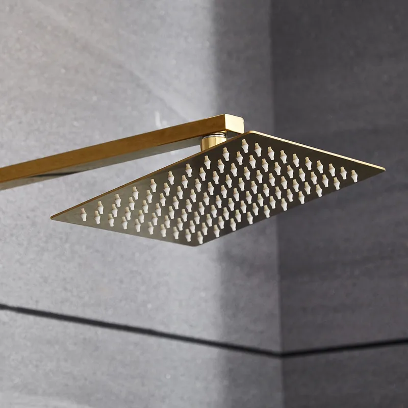 Komplett takduschset med handdusch | Mässing - Hus & renovering - Kök & bad - Badrum - Duscharmatur & dusch tillbehör