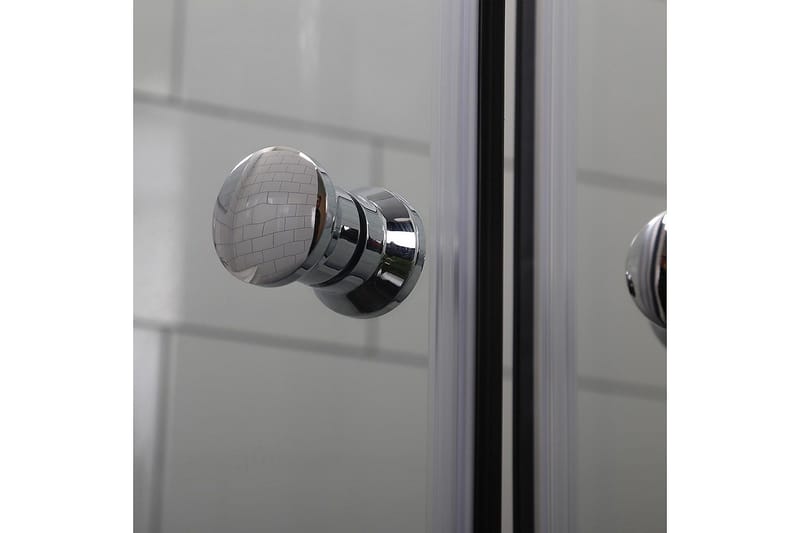 Mångsidig Duschdörr 45° Dörr Klarglas 800 - Silver - Hus & renovering - Kök & bad - Badrum - Duschar