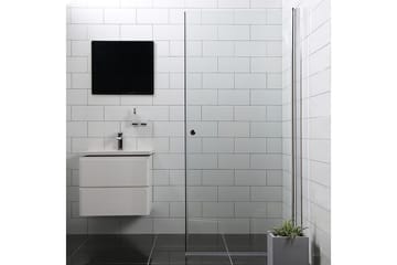 Mångsidig Duschdörr Rak Dörr Klarglas 900 - Silver - Hus & renovering - Kök & bad - Badrum - Duschar