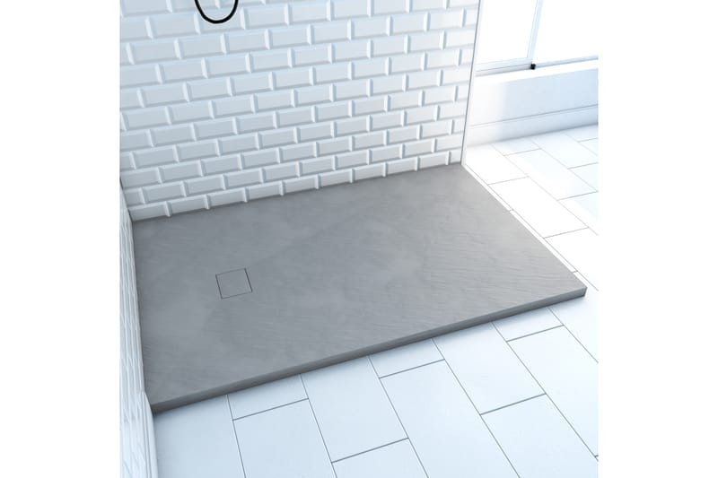 Siggeboda Duschkar 120x80 cm - Ljusgrå - Hus & renovering - Kök & bad - Badrum - Duscharmatur & dusch tillbehör
