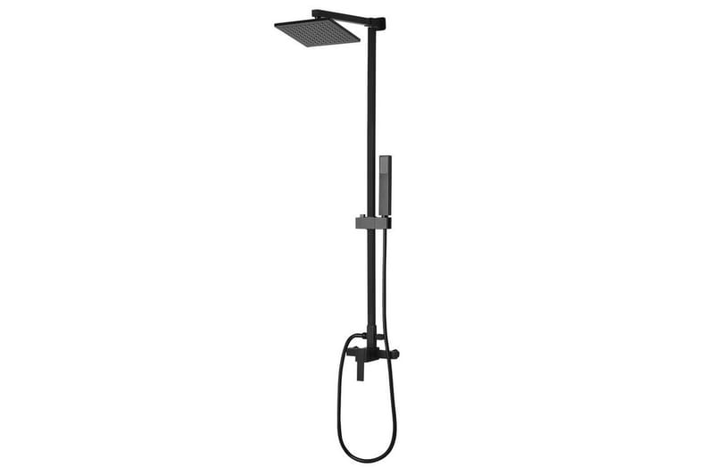 Tagbo Duschset med Takdusch - Svart - Hus & renovering - Kök & bad - Badrum - Duscharmatur & dusch tillbehör