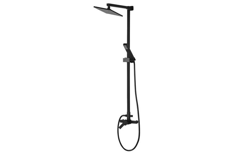 Tagbo Duschset med Takdusch - Svart - Hus & renovering - Kök & bad - Badrum - Duscharmatur & dusch tillbehör