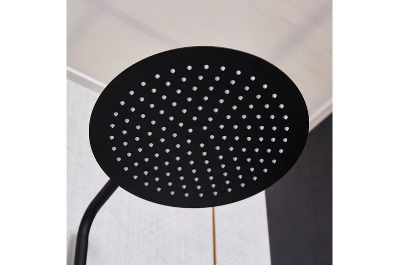 Takduschset med blandare | Brusa - Svart - Hus & renovering - Kök & bad - Badrum - Duscharmatur & dusch tillbehör