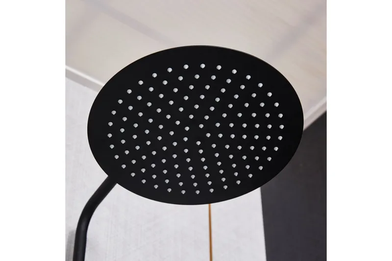 Takduschset med blandare | Brusa - Svart - Hus & renovering - Kök & bad - Badrum - Duscharmatur & dusch tillbehör