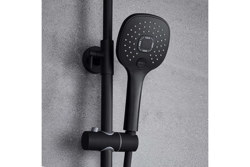 Takduschset med LED-display - Hus & renovering - Kök & bad - Badrum - Duscharmatur & dusch tillbehör