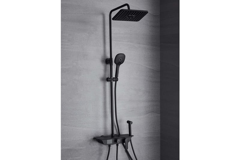 Takduschset med LED-display, undefined