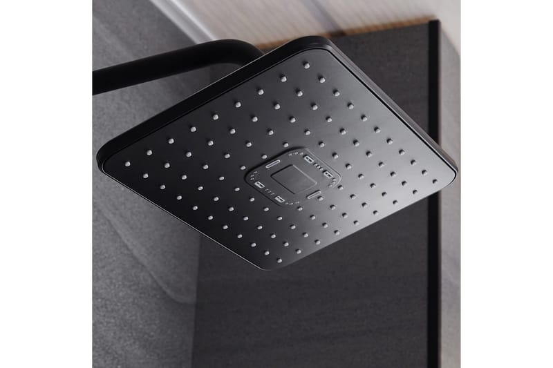 Takduschset med LED-display - Hus & renovering - Kök & bad - Badrum - Duscharmatur & dusch tillbehör