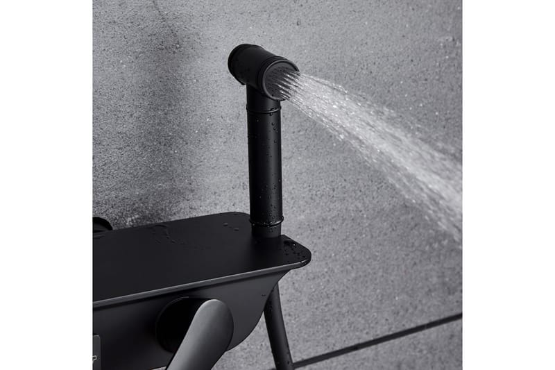 Takduschset med LED-display - Hus & renovering - Kök & bad - Badrum - Duscharmatur & dusch tillbehör