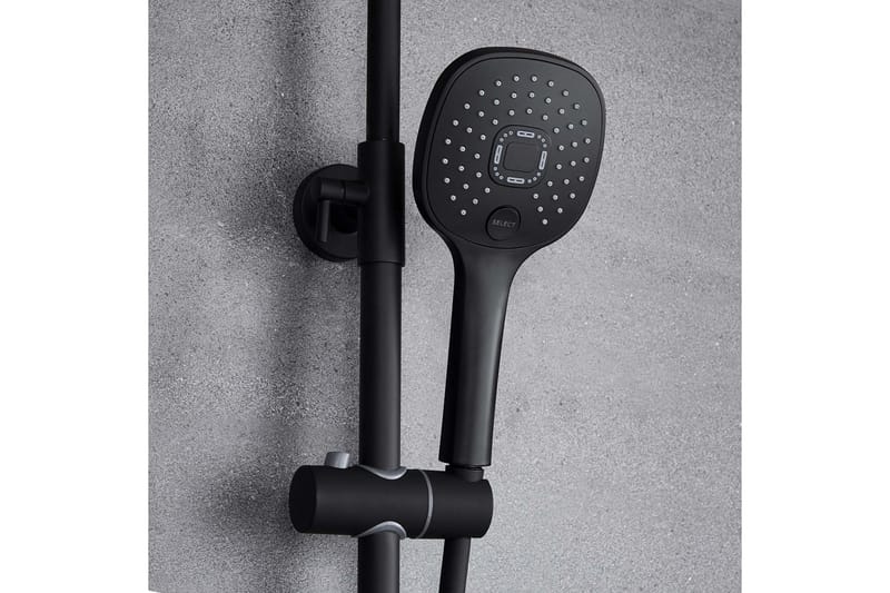 Takduschset med LED-display - Hus & renovering - Kök & bad - Badrum - Duscharmatur & dusch tillbehör