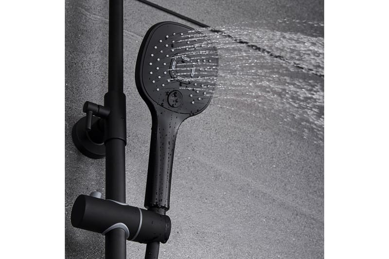 Takduschset med LED-display - Hus & renovering - Kök & bad - Badrum - Duscharmatur & dusch tillbehör