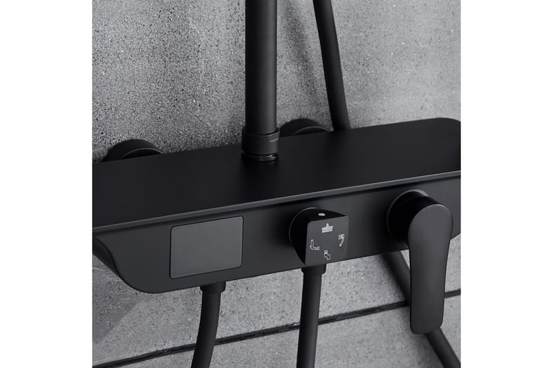 Takduschset med LED-display - Hus & renovering - Kök & bad - Badrum - Duscharmatur & dusch tillbehör