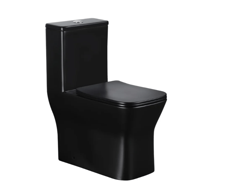 Toalettstol med golvanslutning | S-lås, undefined