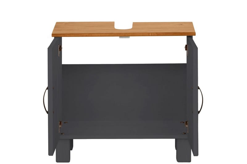 Alby Fristående Handfat 60x55 cm - Grå - Hus & renovering - Kök & bad - Badrum - Tvättställ & handfat - Enkelhandfat