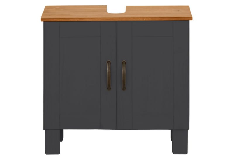 Alby Fristående Handfat 60x55 cm - Grå - Hus & renovering - Kök & bad - Badrum - Tvättställ & handfat - Enkelhandfat