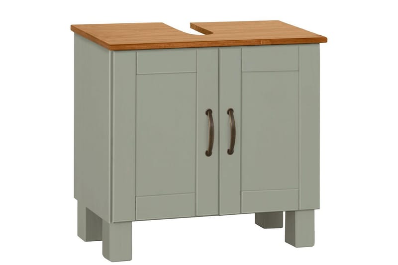 Alby Fristående Handfat 60x55 cm, Grön