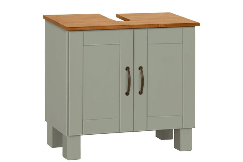 Alby Fristående Handfat 60x55 cm, Grön