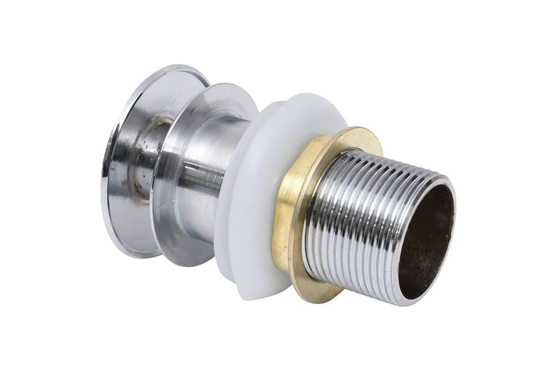 Bottenventil utan överflödesfunktion silver 6,4x6,4x9,1 cm - Silver - Hus & renovering - Kök & bad - Badrum - Tvättställ & handfat - Bottenventil tvättställ