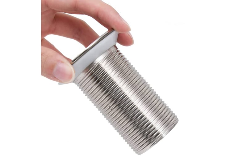 Pop-up bottenventil utan överflödesfunktion krom 6,4x6,4x9,1 - Silver - Hus & renovering - Kök & bad - Badrum - Tvättställ & handfat - Bottenventil tvättställ