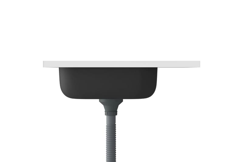 Diskho med avrinningsyta silver 500x600x155 mm rostfritt stå - Silver - Hus & renovering - Kök & bad - Badrum - Tvättställ & handfat - Enkelhandfat