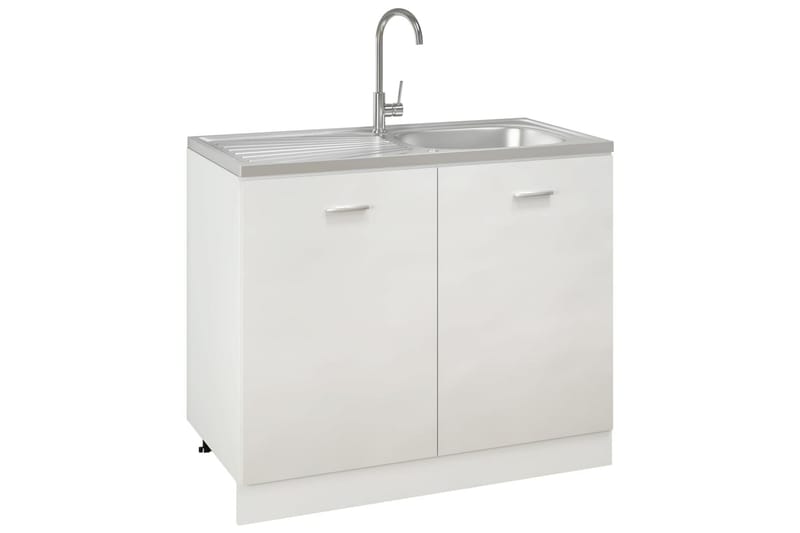 Diskho med avrinningsyta silver 10005600x155 mm rostfritt st - Silver - Hus & renovering - Kök & bad - Badrum - Tvättställ & handfat - Enkelhandfat