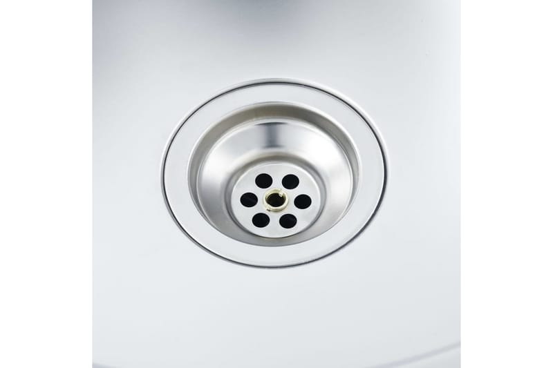 Diskho med avrinningsyta silver 800x600x155 mm rostfritt stå - Silver - Hus & renovering - Kök & bad - Badrum - Tvättställ & handfat - Enkelhandfat