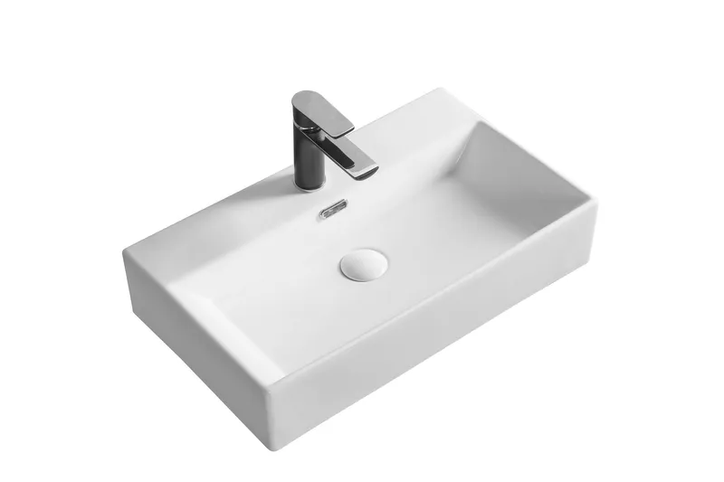 Fristående handfat 60 cm Vit, undefined