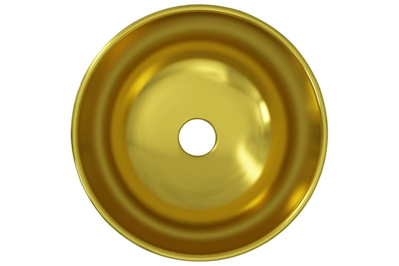 Handfat 28x10 cm keramik guld - Guld - Hus & renovering - Kök & bad - Badrum - Tvättställ & handfat - Enkelhandfat