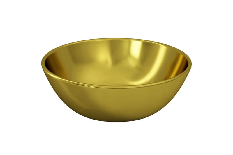 Handfat 28x10 cm keramik guld - Guld - Hus & renovering - Kök & bad - Badrum - Tvättställ & handfat - Enkelhandfat