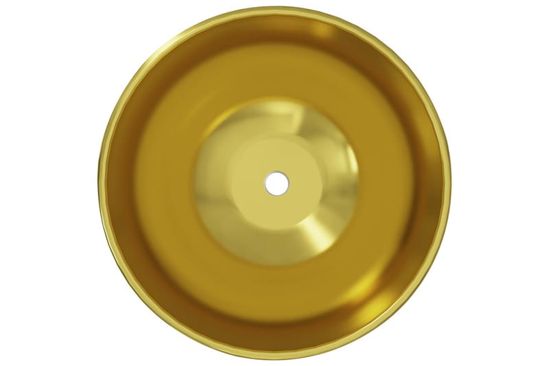 Handfat 32,5x14 cm keramik guld - Guld - Hus & renovering - Kök & bad - Badrum - Tvättställ & handfat - Enkelhandfat