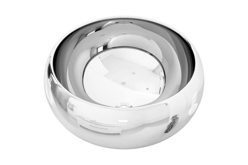 Handfat 40x15 cm keramik silver - Silver - Hus & renovering - Kök & bad - Badrum - Tvättställ & handfat - Enkelhandfat