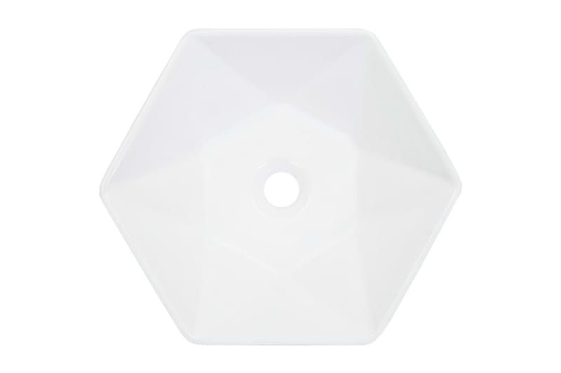 Handfat 41x36,5x12 cm keramik vit - Vit - Hus & renovering - Kök & bad - Badrum - Tvättställ & handfat - Enkelhandfat