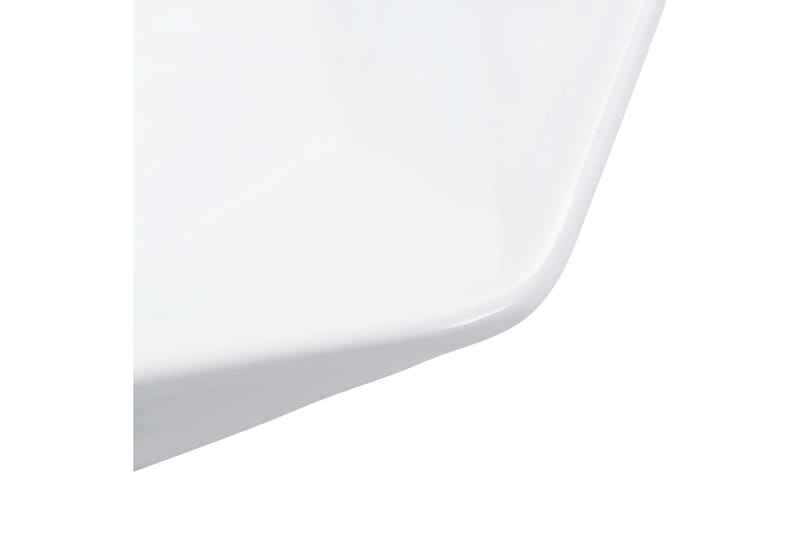 Handfat 41x36,5x12 cm keramik vit - Vit - Hus & renovering - Kök & bad - Badrum - Tvättställ & handfat - Enkelhandfat