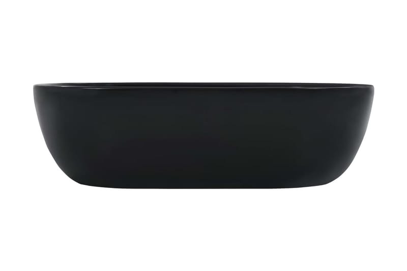 Handfat 45,5x32x13 cm keramik svart - Svart - Hus & renovering - Kök & bad - Badrum - Tvättställ & handfat - Enkelhandfat